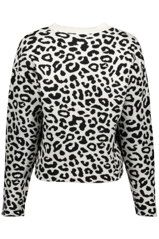 VMTRES BIEN LS O-NECK PULLOVER 10330861 Birch/W. Black